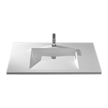 Badea Classic Möbelwaschtisch - 81 cm, Mineralgusswaschtisch