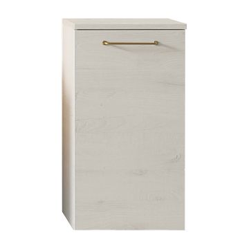 Badea Ergänzungsmöbel Highboard - 35 cm, 1 Wäschekippe, inkl. Abdeckplatte