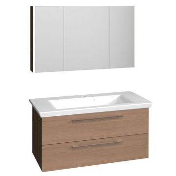 b collection b brace Badmöbel Set 106 cm Valencia Keramik-Waschtisch