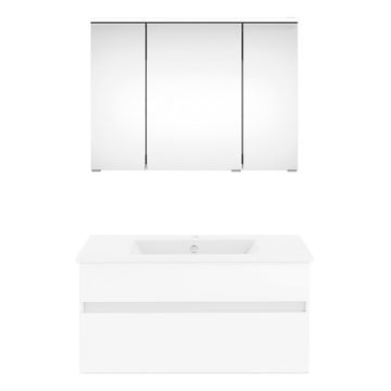 badshop.de Aurora Badmöbel Set 16 - 92 cm, Bad Set