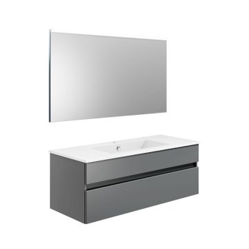 badshop.de Aurora Badmöbel Set 36 - 122 cm, Bad Set