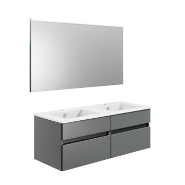 badshop.de Aurora Badmöbel Set 40 - 122 cm, Bad Set