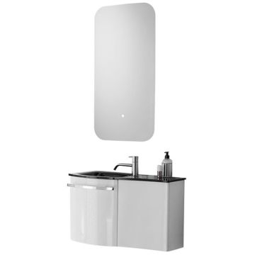 Burgbad Sinea 1.0 Badmöbel Set 14-1 Gäste Bad - 65 cm