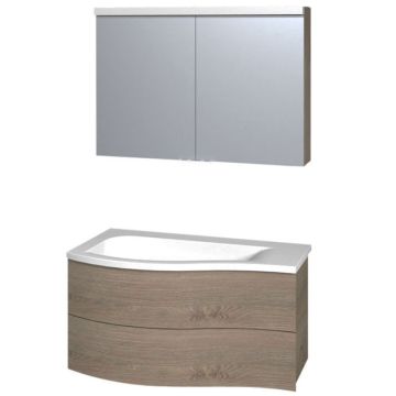 Burgbad Sinea 1.0 Badmöbel Set 2-1 - 91 cm
