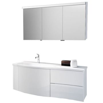 Burgbad Sinea 1.0 Badmöbel Set 4-1 - 121 cm