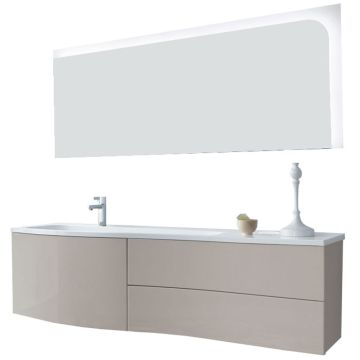 Burgbad Sinea 1.0 Badmöbel Set 7-1 - 161 cm