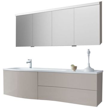 Burgbad Sinea 1.0 Badmöbel Set 8-1 - 161 cm