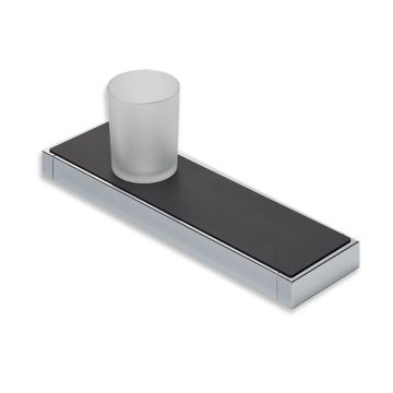 Burgbad Wandablage mit Becherhalter und Becher