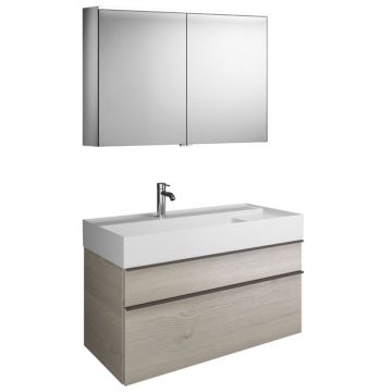 Burgbad Yumo Badmöbel Set 9 - 102 cm - 1