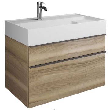 Burgbad Yumo Waschtisch mit Unterschrank - 1