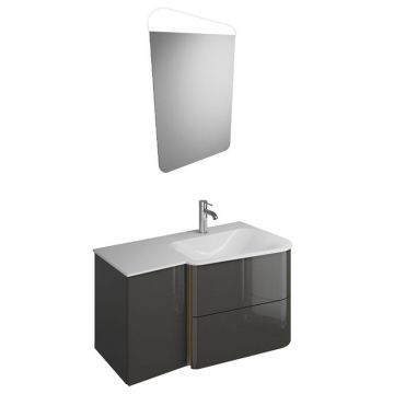 Burgbad Badu Badmöbel Set 1-2 - 92 cm - 1