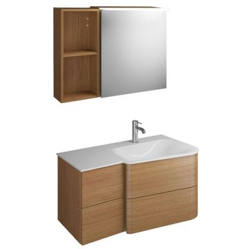 Burgbad Badu Badmöbel Set 2-6 - 92 cm