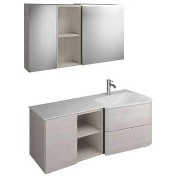 Burgbad Badu Badmöbel Set 3-5 - 122 cm