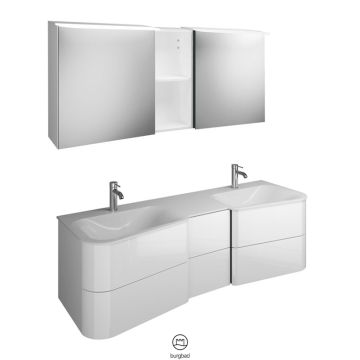 Burgbad Badu Badmöbel Set 4-3 - 152 cm