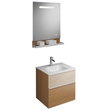 Burgbad Fiumo Badmöbel Set 8 - 62 cm 1