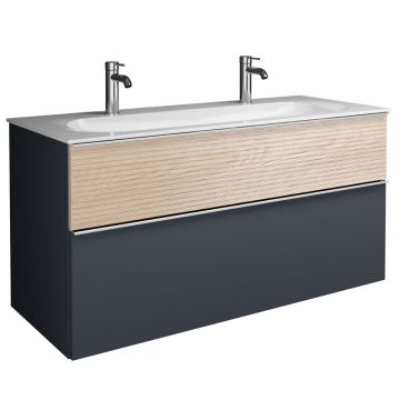 Burgbad Fiumo WTU-Set 5 - 122 cm Graphit mit