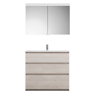 Burgbad LIN20 Badmöbel Set Set 16 - 102 cm