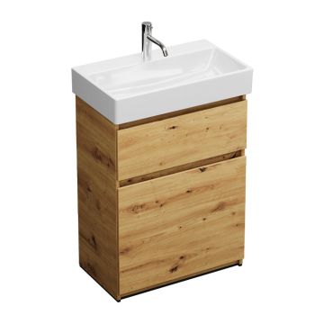 Burgbad LIN20 Waschtisch mit Unterschrank Set 63 cm M44