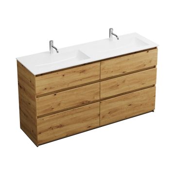 Burgbad LIN20 Waschtisch mit Unterschrank Set 162 cm