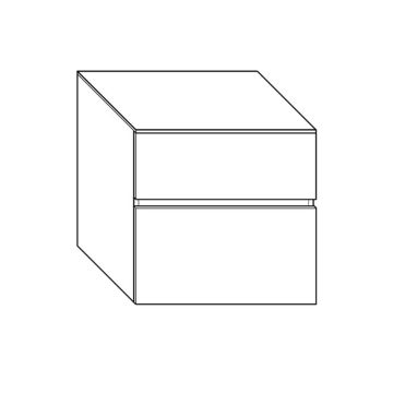 Burgbad LIN20 Unterschrank 40 cm Skizze