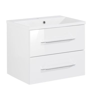 Fackelmann B.clever Waschtisch mit Unterschrank - 60 cm