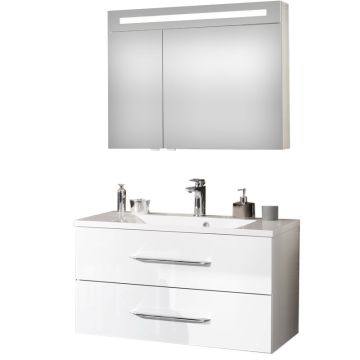 Fackelmann B.clever Badmöbel Set - 90 cm