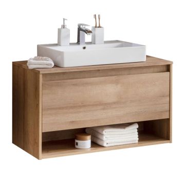 Fackelmann Natura Waschtisch mit Unterschrank Set 2 - 93,4 cm