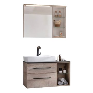 Fackelmann Oxford Badmöbel Set 7 - 90 cm