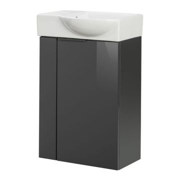 Fackelmann Gästebad Waschtisch mit Unterschrank Set 10