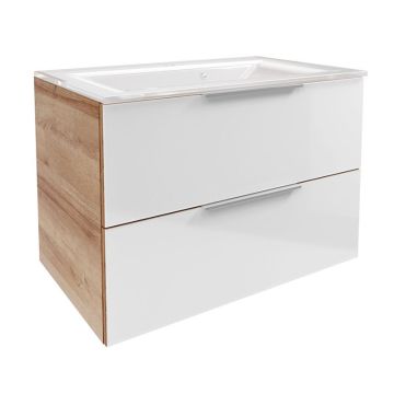 Fackelmann B.Brillant Waschtisch mit Unterschrank - 80 cm