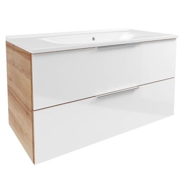 Fackelmann B.Brillant Waschtisch mit Unterschrank - 100 cm