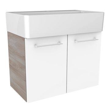 Fackelmann Lima Waschtisch mit Unterschrank Set 4 - 60 cm