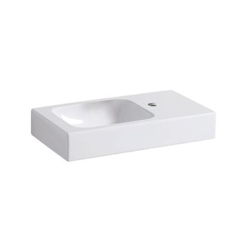 Geberit iCon Waschtisch - Hahnloch, Ablagefläche, weiß