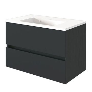 Held Möbel Baabe Waschtisch mit Unterschrank - 80 cm