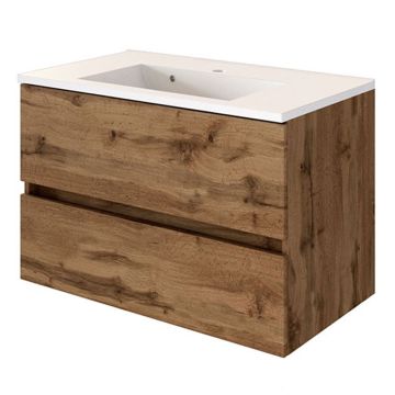 Held Möbel Baabe Waschtisch mit Unterschrank - 80 cm