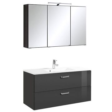 Held Möbel Bologna Badmöbel Set 18 - 100 cm