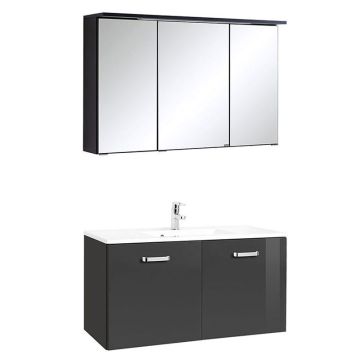 Held Möbel Bologna Badmöbel Set 27 - 100 cm