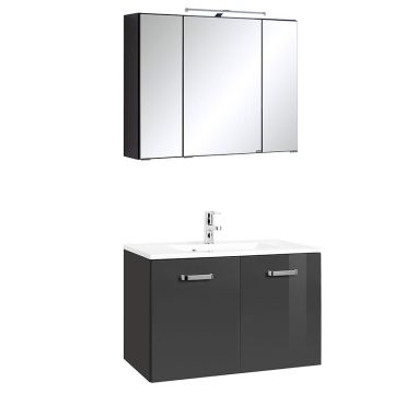 Held Möbel Bologna Badmöbel Set 36 - 80 cm