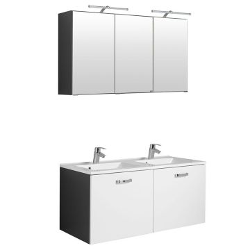 Held Möbel Bologna Badmöbel Set 41 - 120 cm