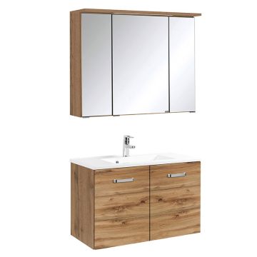 Held Möbel Bologna Badmöbel Set 50 - 100 cm