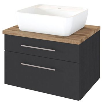 Held Möbel Davos Waschtisch mit Unterschrank - 60 cm