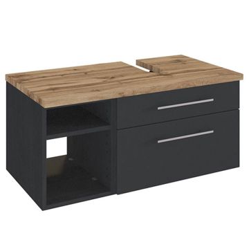 Held Möbel Davos Waschtischunterschrank / Unterbeckenschrank - 90 cm