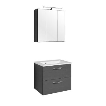 Held Möbel Portofino Badmöbel Set 2 - 60 cm