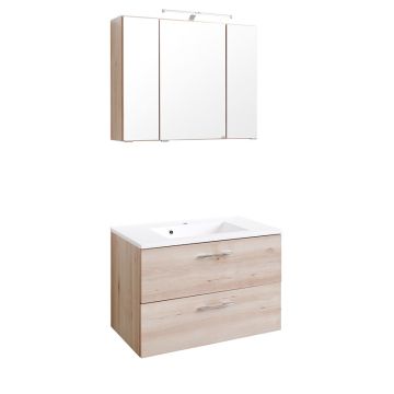 Held Möbel Portofino Badmöbel Set 6 - 80 cm