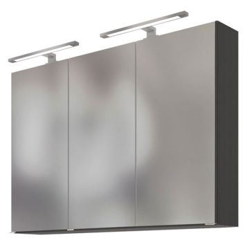 Held Möbel Arezzo Spiegelschrank 3D - 120 cm