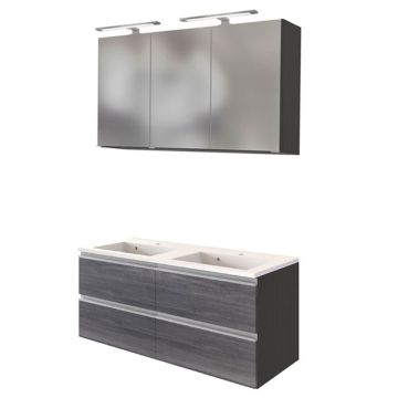 Held Möbel Arezzo Badmöbel Set 12 - 120 cm