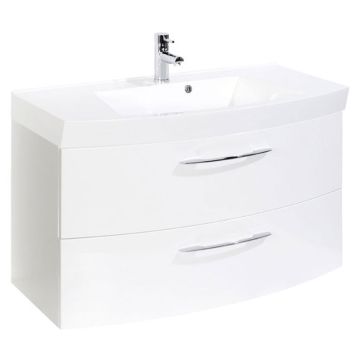 Held Möbel Florida Waschtisch mit Unterschrank - 100 cm