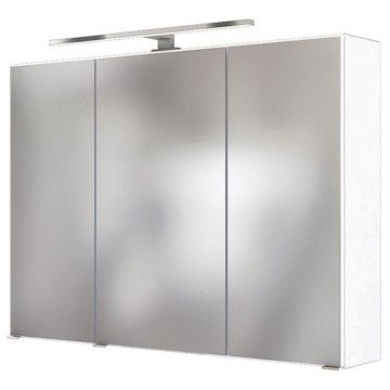 Held Möbel Florida Spiegelschrank 3D - 100 cm