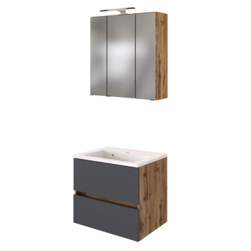 Held Möbel Lucca Badmöbel Set 2 - 60 cm
