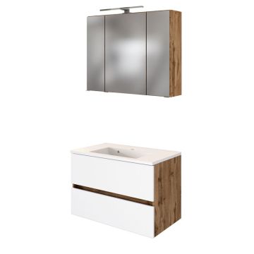 Held Möbel Lucca Badmöbel Set 4 - 80 cm